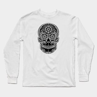 HomeSchoolTattoo SugarSkull Long Sleeve T-Shirt